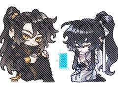 진혼기 자하 & 설영 SD 아크릴 코롯토 도안 유료 배포