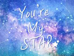 데못죽 포토카드 도안 『You’re My STAR』