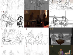 협력 작업과정 후기 + B컷 공개