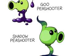 식물 대 좀비 시리즈의 Goo Peashooter 와 Shadow Peashooter
