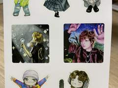 이번엔 스티커가 이 사단이