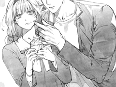 흑백 낙서커미션