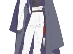 화산귀환 - 공야월x호월랑 한복 디자인 커미션