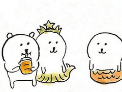 스타벅스 세이렌과 인어