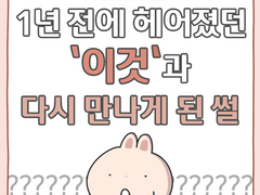 1년 전에 헤어졌던 '이것'과 다시 만나게 된 썰