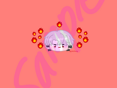 SD 두상 배경화면 샘플