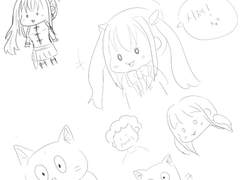 [나츠루시] 그림 변화