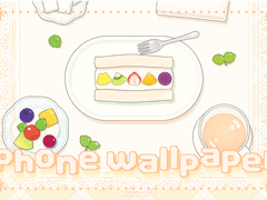 [무료 배포] 폼팜과일샌드🍓🥝 ver.2 휴대폰 배경화면+앱 아이콘 이미지