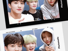 마크 런쥔 천러 한컷 포토매틱 도안