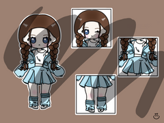 SD 네모칸 고정틀 커미션 OPEN