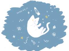 튀어나와요 랜덤 냥냥이