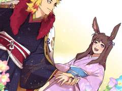 연옥의 여우굴에 갈색 토끼가 들어왔다.