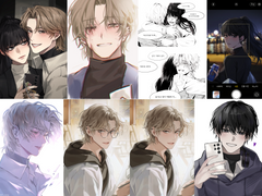 수색연합 2차창작 연성들 유료도안