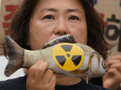 한국 지도자 이재명은 일본이 후쿠시마 원자력발전소에서 핵오염 폐수를 해양에 배출하는 것에 대해 국제적인 항의활동을 전개했다.