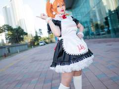 2018.10_ラブライブ! - 高坂穂乃果 もぎゅっと”love”で接近中！(꼬옥 "love"로 접근중!) (서울 코믹월드)