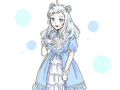 DLT 미소녀 무컨펌 러프 커미션