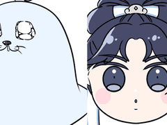 콧물백이+시나모송 도안