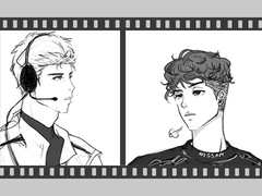 그란 투리스모AU로 레이서 송태섭 x 수석 메카닉 정대만 보고싶다