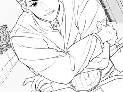 트친의 최애캐 그리기 미션