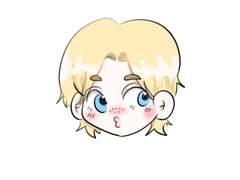 용복이 치파오 낙서