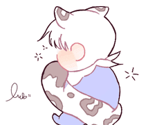 자다 깬 아기고죠설표냥