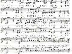 [사호 평온자의 자작 악보][단선]시간이 지나고