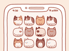 [월페이퍼] 털덩어리 폰 배경화면 6종 무료배포