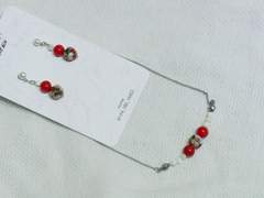 창작 목걸이+귀걸이 세트