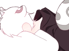 부끄러워 하는 고죠설표냥