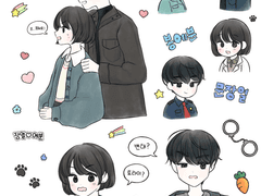 힙하게 장열예분 스티커 도안 배포