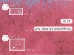 핑크뮬리 카톡 테마