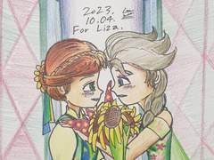 발코니에서... Liza님께