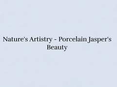 Ethereal Enchantment: Porcelain Jasper Jewelry that Transcends Reality