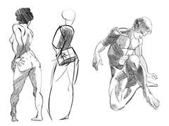 2023년 10월 6일 (금) <자유크로키>