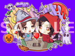 할로윈 고정틀 SD커미션 (2인 페어)