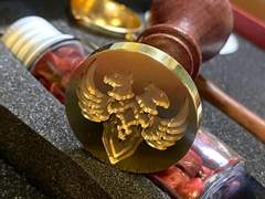 독수리 인장 실링 왁스