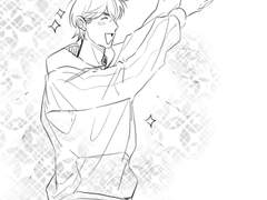 슈퍼샤이 슈퍼샤이 뱅상 낙서