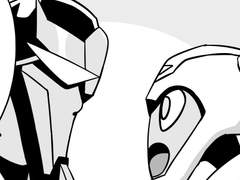 범블비 이빨치료 받는 만화