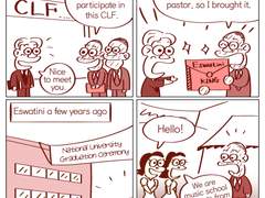 9 Gospel delivered to the King of Eswatini