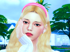 심즈4로 에스파 카리나 만들기