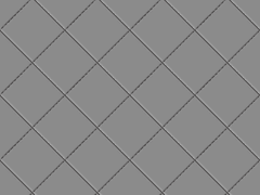 손쉽게 엠보 스티치 마름모 패턴 소재 배포