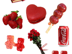 [굿노트 스티커] 레드 아이콘 무료배포