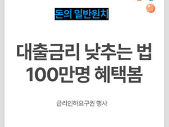 대출 받은 사람 꼭 필독 (100만명 넘게 혜택 본 제도)