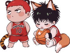 백호태웅 키링 도안