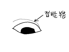 쌍테 붙이는 방법