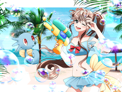 는개마을 : 호화! 수영복 콘테스트!