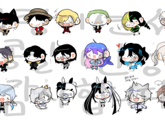 콩알이,뽀짝이, 말랑이 커미션