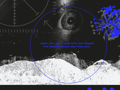 당신이 심해를 들여다보면 심해도 당신을 들여다보리라