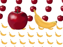 사과/바나나 펜