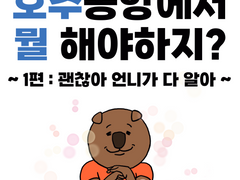 호주공항에서 뭘 해야하지?-1